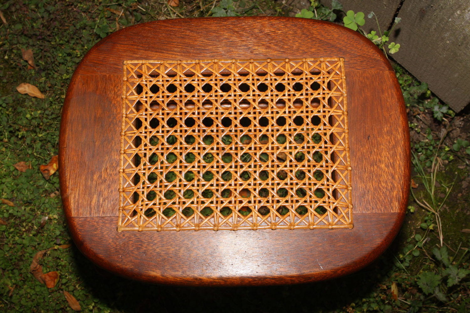 A Cane Wood and Wicker Fixer Antique repair